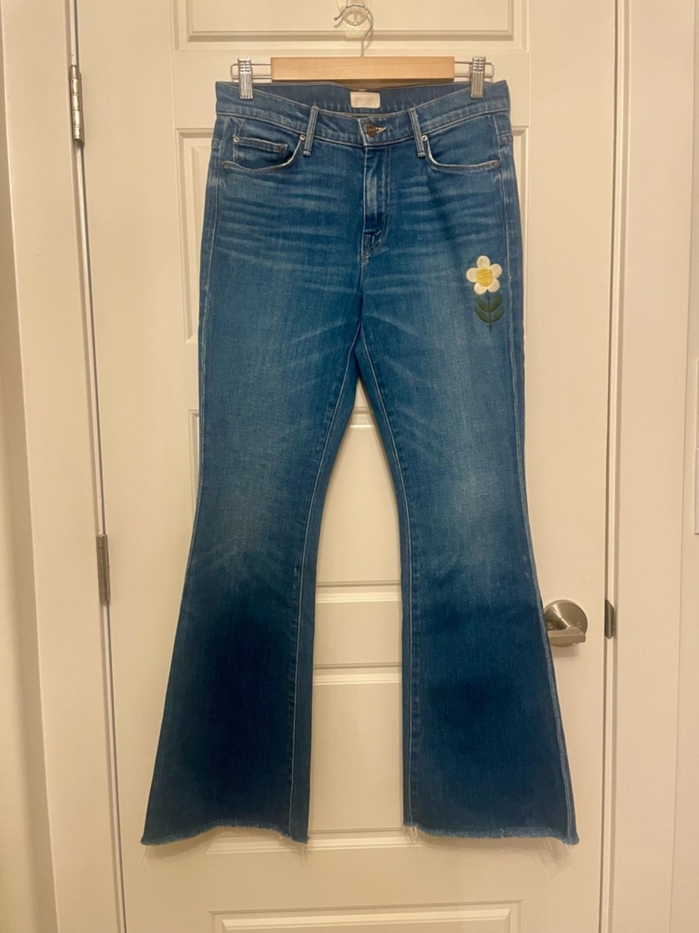 MOTHER The Weekender Fray in Gold Rush Size 27 - Picture 3 of 11